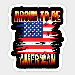 Guardians of Liberty: Proud to be American Sticker